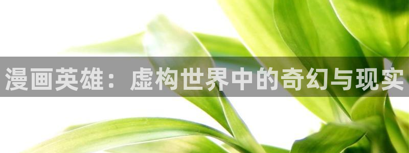 虫虫漫画韩漫入口：漫画英雄：虚构世界中的奇幻与现实
