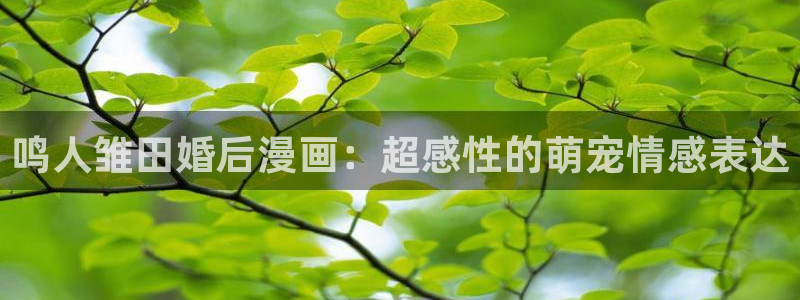虫虫漫画免费漫画入口页面在线阅：鸣人雏田婚后漫画：超感性的萌宠情感表达
